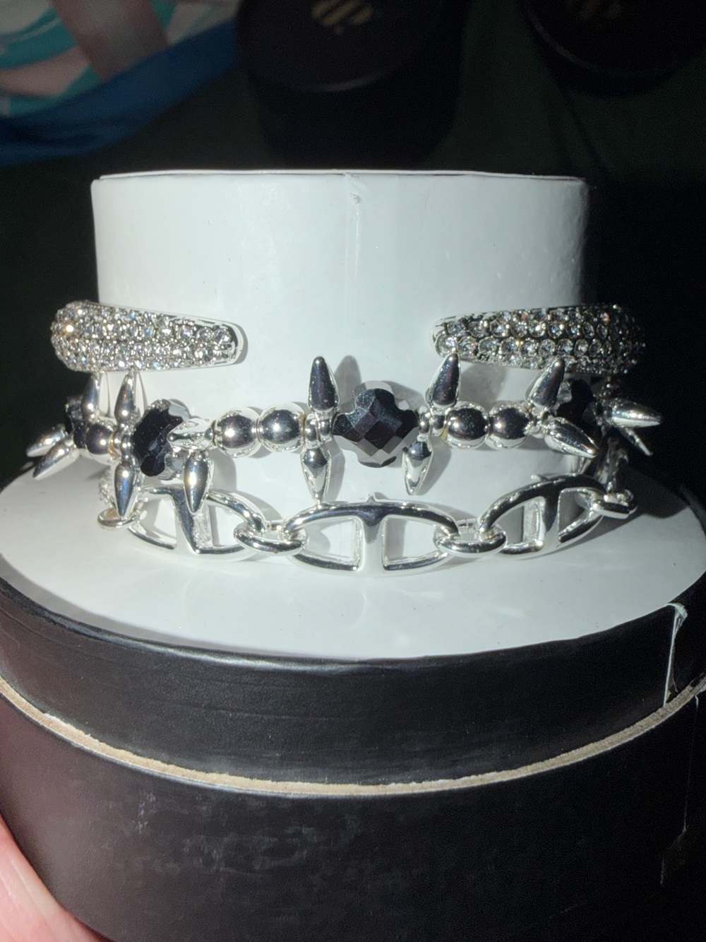 Bomb Party RETRO Stack-She’s Got That Edge on Silver RBP7811
